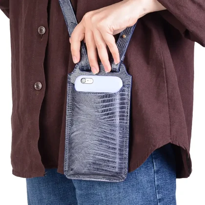 کیف جاموبایلی چرم زنانه