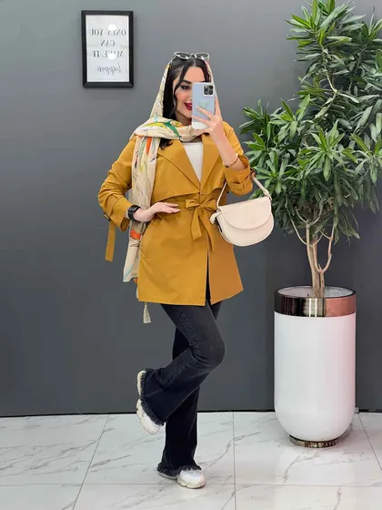 مانتو بالاژیله آستین سگک