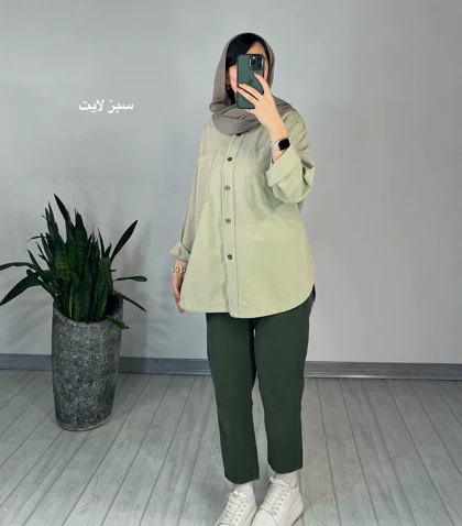 مانتو مداد رنگی آسمان 4