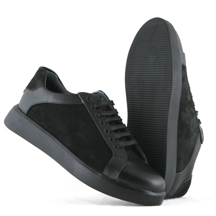 کفش روزمره مردانه چرم مدل آرسن کد 555-ESH