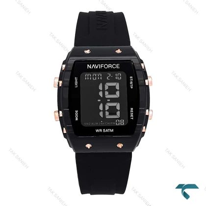 ساعت نیوی فورس NF7101 دخترانه پسرانه مشکی NaviForce-6983-L