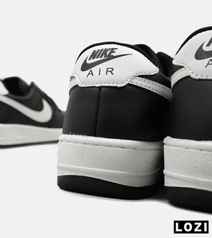کفش مردانه و زنانه مشکی سفید NIKE AIR FORCE
