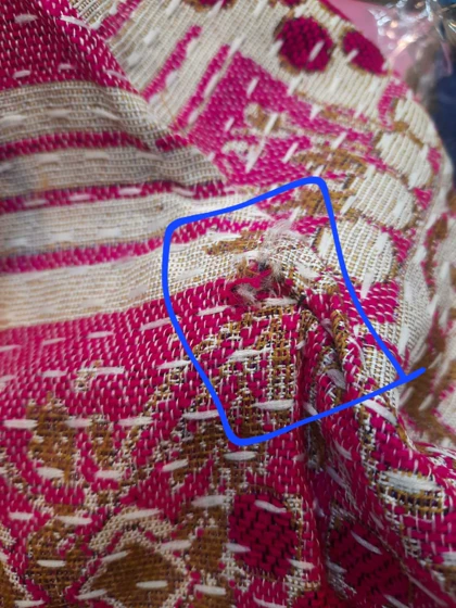 کت کوک دوزی ناز ( دارای ایراد جزئی )