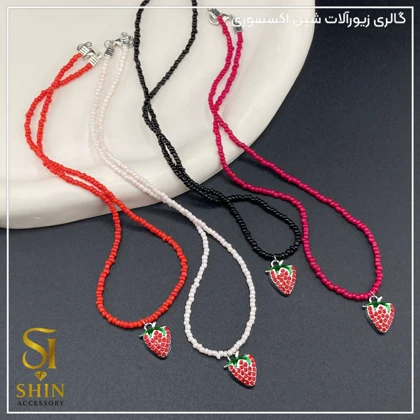 گردنبند مرواریدی کد gm01
