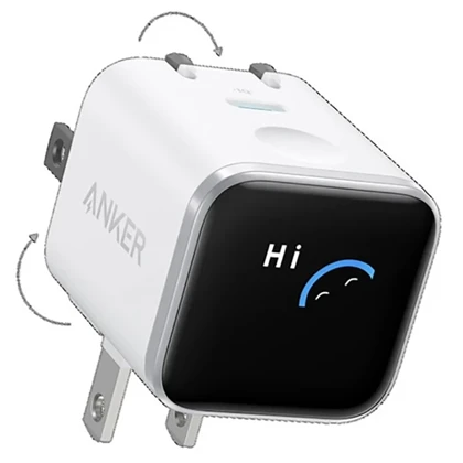 شارژر دیواری 45 وات انکر Anker مدل A121D با نمایشگر هوشمند