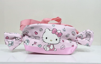 کیف دوشی چرمی هلوکیتی طرح شکلات-وارداتی
