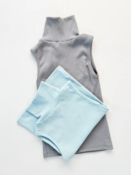 کراپ تاپ کبریتی یقه اسکی