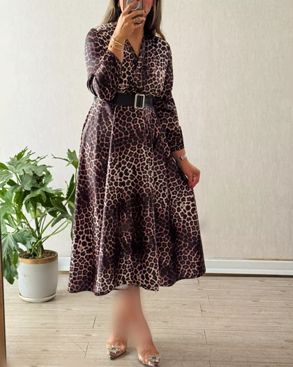 پیراهن مزونی ساتن 3