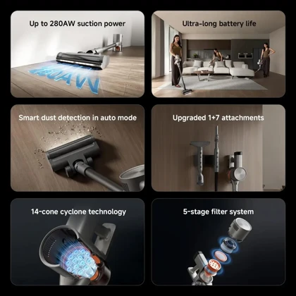 جارو شارژی شیائومی Xiaomi اصل مدل G30 Max ایستاده