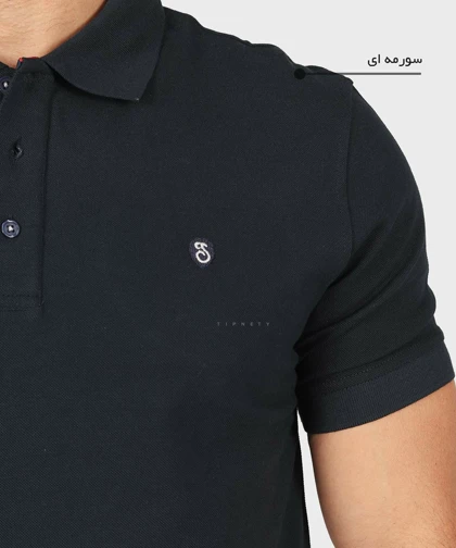 تیشرت سایز بزرگ مردانه یقه دار و ساده 1550