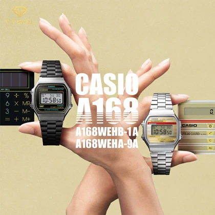 ساعت مچی مردانه کاسیو CASIO A168WEHA-9A