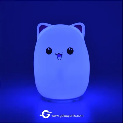 چراغ خواب سیلیکونی گربه