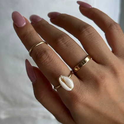 پک انگشتر صدف
