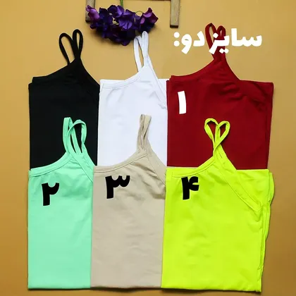 تاپ ساده مدادرنگی کد 440