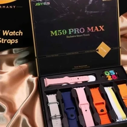 ساعت هوشمند M59 pro max اصلی بهمراه 7 بند قیمت عالی