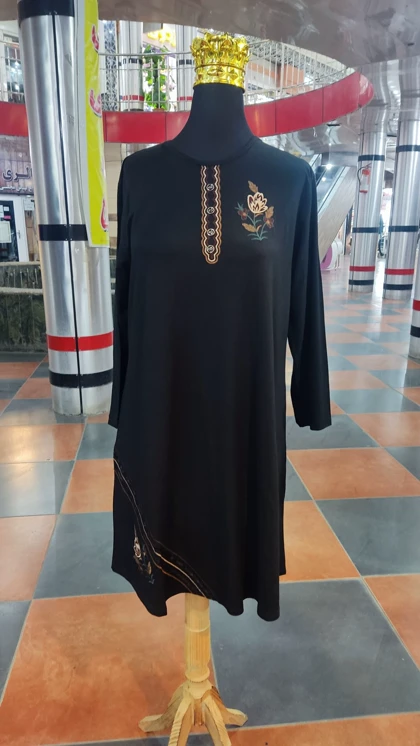 پیراهن زنانه نخی ویسکوز وارداتی