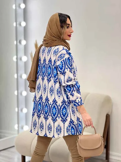 مانتو طرح سنتی پارمین