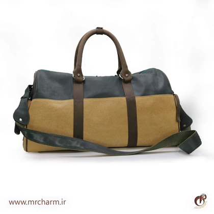 ساک مسافرتی چرم و برزنتmrch30057
