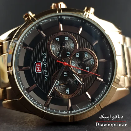 ساعت مچی مردانه اورجینال موتور ژاپنی برند مینی فوکوس سه موتور مدل Mf0170G.04
