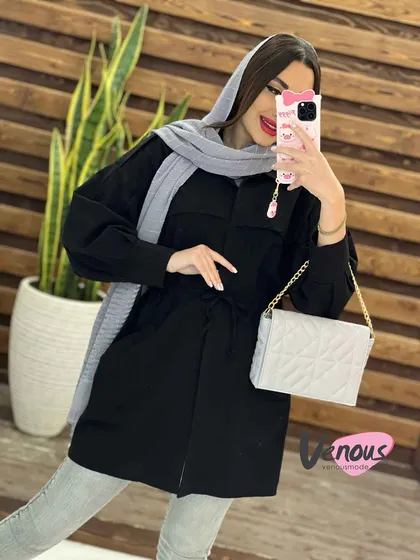 مانتو لینن کمرگت بالاژیله