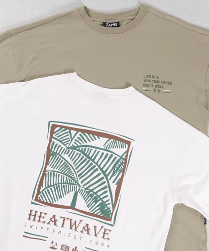 تیشرت لش طرح HeatWave کد 1700