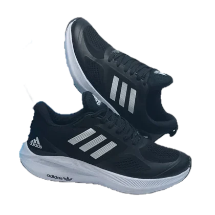 کفش اسپرت و رانینگ زنانه مدل آدیداس شیلد adidasمشکی سفید کد 38