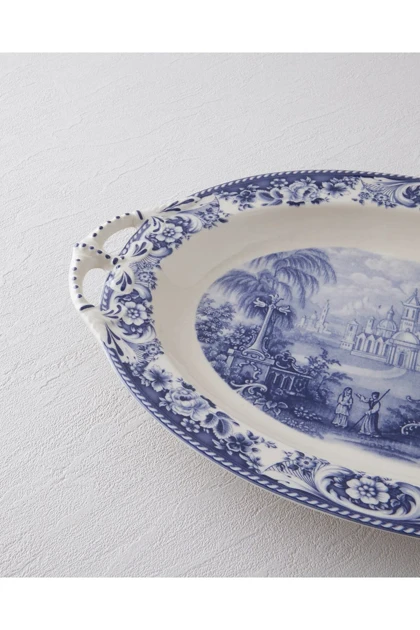 بشقاب قایقی English Home مدل Preston Stoneware چینی