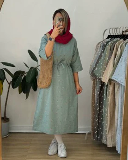 کفتان لینن پارمیس
