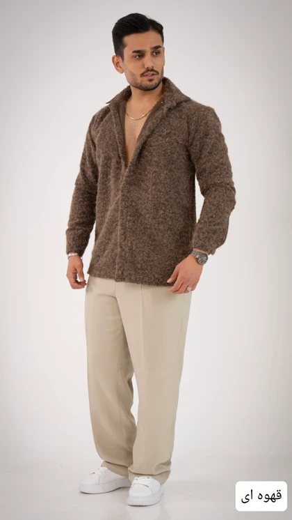 پیراهن مردانه پشمی پرهام_کد4624