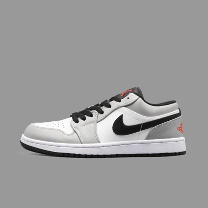 نایکی جردن 1 ساق کوتاه اسموک گری Nike Jordan 1 Low Smoke Grey