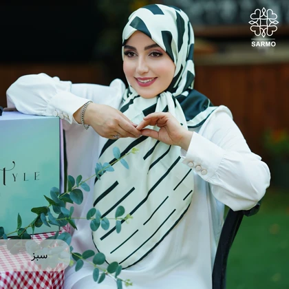 روسری ابریشم توییل نگاره