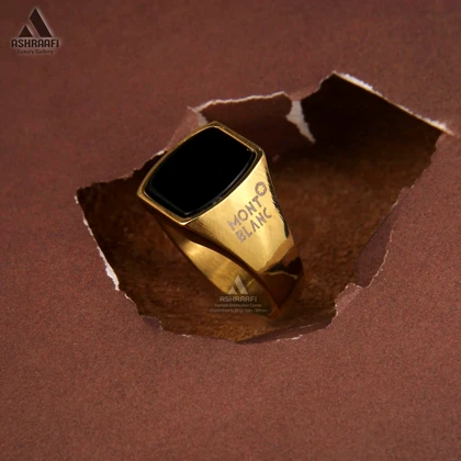 انگشتر طلایی مون بلان Mont Blanc Ring GK12