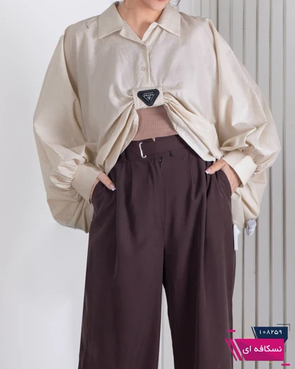 کراپ شومیز خفاشی OXEGEN/PRADA