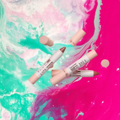 رژ لب مدادی نرم و مخملی گلدن رز ,مدل Nude Look شماره 04