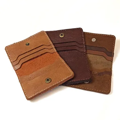 جاکارتی چرم طبیعی مدل کتابی