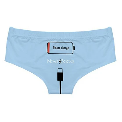 شورت طرح Please Charge