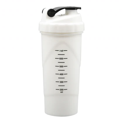 شیکر ورزشی یک تیکه یونیورسیل مدل Ebi رنگی درب ضامنی ظرفیت 0.7 لیتر