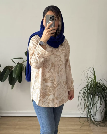 شومیز مانتویی سنا