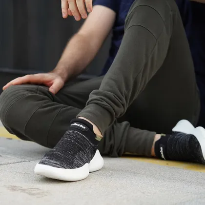 کتانی راحتی میجز جزبا زغالی - Jazba Mijaz Sockün Charcoal