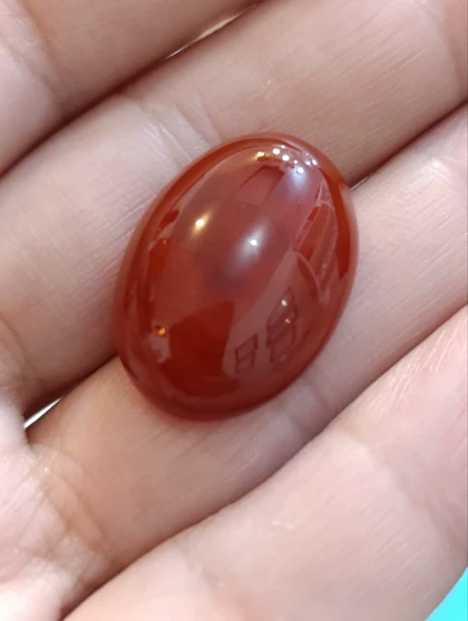 نگین عقیق سرخ