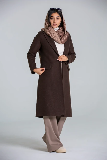 پالتو یقه بلیزر بلند