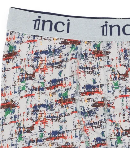 پک شورت مردانه نخی پادار 1Inci بیر اینجی کد 1500 طرح 2 - بسته 3 عددی