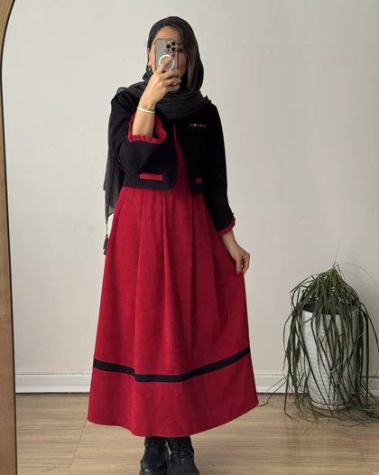 ست مزونی کت سارافون( ویژه یلدا)