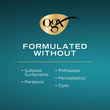 شامپو تقویت کننده و مرطوب‌کننده او جی ایکس, مدل Argan Oil Of Morocco مناسب موهای خشک و آسیب‌دیده حجم 385ml