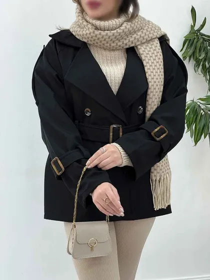بارانی چهاردکمه متینا