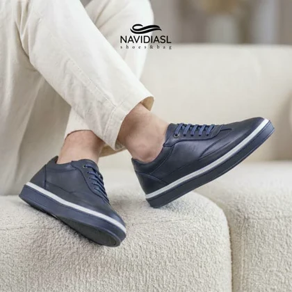 کفش مردانه چرم اسپرت طبی ونس کد 6033029