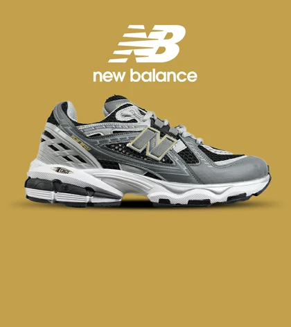کفش کتانی طوسی مشکی New Balance 1906R مدل 7363