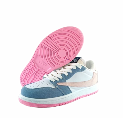 کفش اسپرت زنانه برند نایکی nike مدل تراویس صورتی کد 227
