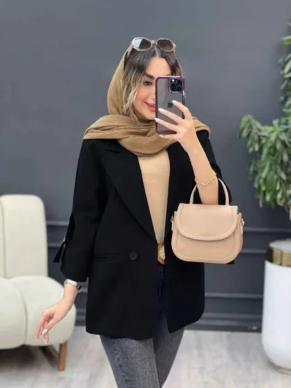 مانتو آستین سگک الیکا
