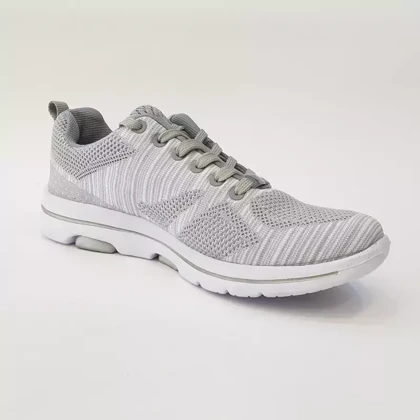 کفش پیاده روی اسکچرز مردانه مدل Go walk طوسی